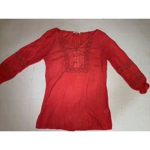 Spence Size Small Red Blouse